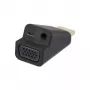 Renkforce Adattatore HDMI a VGA con audio 3,5 mm, Full HD 1080p, nero 041C142