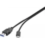 Renkforce RF-3241262 cavo USB 3.2 Gen 1 USB-A su USB-C 0,3 m nero