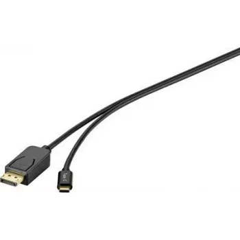 Cavo adattatore Renkforce RF-4538166 USB-C a DisplayPort 1,8 m nero 4K@60Hz