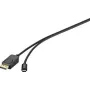 Cavo adattatore Renkforce RF-4538166 USB-C a DisplayPort 1,8 m nero 4K@60Hz