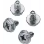 Renkforce RF-4618686 viti per alimentatore M3.5 x 6 mm, testa piatta Phillips, nere, confezione da 5
