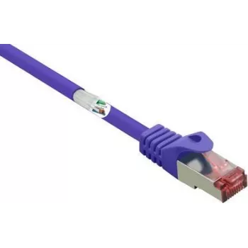 Renkforce RF-4724918 cavo patch Cat6 S/FTP RJ45, 1 m, viola