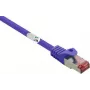 Renkforce RF-4724918 Cavo patch Cat6 S/FTP RJ45, 1 m, Viola