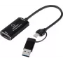 Renkforce RF-4KVC-100 sistema di acquisizione video USB Plug and Play 4K HDMI a USB 3.0 Full HD 1080p60 Capture Card RF-6048350