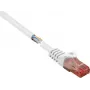 Renkforce RF-5043882 cavo patch CAT 6 U/UTP, RJ45, 3 m, bianco, senza alogeni, protezione linguetta