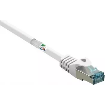 RENKFORCE RF-5043914 cavo patch Cat6a S/FTP RJ45, 1 m, bianco, LSZH