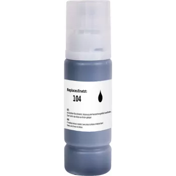 Renkforce RF-5718862 flacone di inchiostro nero compatibile per Epson EcoTank (65 ml, 4500 pagine, T00P1)