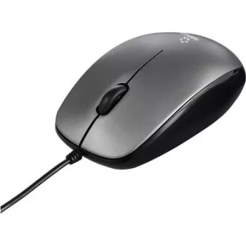 Renkforce RF-5805910 mouse ottico con filo grigio 3 tasti 1000 dpi rotella di scorrimento integrata