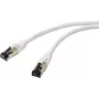 Renkforce RF-7106492 cavo patch Cat 8.1 S/FTP, 2 m, bianco