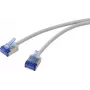 Renkforce RF-7116934 cavo patch di rete Cat6a U/FTP Slim 10m grigio