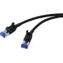 Renkforce RF-7116972 cavo patch CAT 6a S/FTP, RJ45, 0,25 m, grigio (RAL 7035)