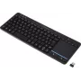 Renkforce RF-WLTKB-300 tastiera wireless olandese QWERTY nera con touchpad integrato (RF-6904036)