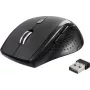 Renkforce RF-WM-210 mouse ottico wireless ergonomico nero 1600 DPI 6 tasti RF-5827190