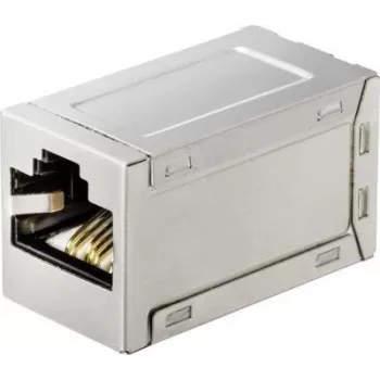 Renkforce accoppiatore adattatore di rete RJ45, CAT 6a, schermato, bianco (RF-4562732)