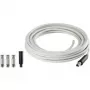 Renkforce SKB 488-20 cavo coassiale 20 m bianco 75 Ohm doppio schermato