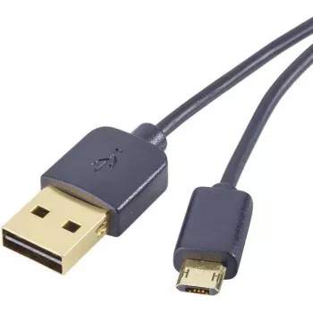 Cavo reversibile Renkforce USB 2.0 A su Micro-B 1 m nero