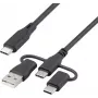 Renkforce cavo di ricarica USB 2.0 USB-C 3 m nero RF-6615910