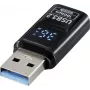 Renkforce adattatore USB 3.2 Gen 2, USB-A maschio su USB-A femmina, 10 Gbps, nero RF-6826676