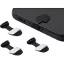 Renkforce protezione antipolvere USB-C per dispositivi mobili, set da 3 pezzi, nero (RF-7260818)