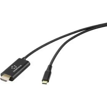 Renkforce Cavo adattatore USB-C su HDMI 2m nero 4K@60Hz RF-7116130
