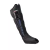 RENPHO massaggiatore gambe WML01 – terapia a pressione d'aria e calore per piedi, polpacci e gambe, grigio/nero