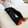 RENPHO massaggiatore gambe WML01 – terapia a pressione d'aria e calore per piedi, polpacci e gambe, grigio/nero