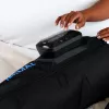 RENPHO massaggiatore gambe WML01 – terapia a pressione d'aria e calore per piedi, polpacci e gambe, grigio/nero