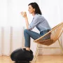 RENPHO massaggiatore shiatsu per piedi per fascite plantare, nero