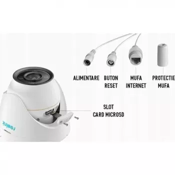 Reolink P344 Telecamera dome PoE 12MP con ricerca video AI