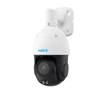 Reolink Smart 4K PoE PTZ telecamera di sicurezza con zoom ottico 16x, auto-tracking, IP66, 256GB Micro SD