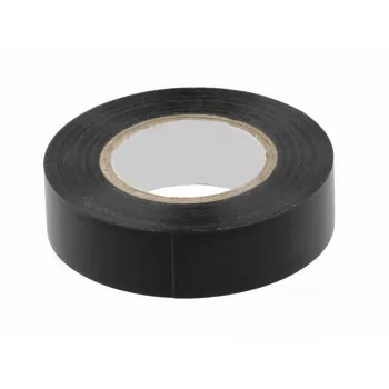 REPERO 711E Nastro isolante in PVC nero 19 mm x 20 m