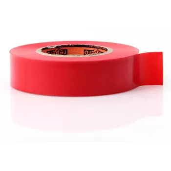 REPERO 711E nastro isolante in PVC rosso 19 mm x 20 m