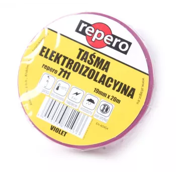REPERO 711E nastro isolante in PVC viola 19 mm x 20 m