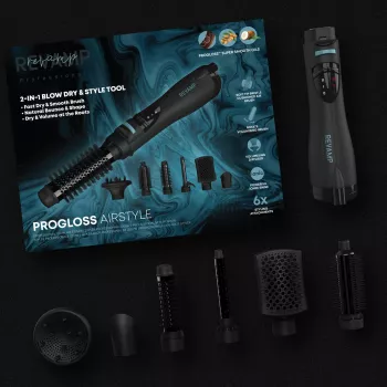 Revamp DR-1250X-EU Progloss Ionic Airstyle styler ad aria 6-in-1