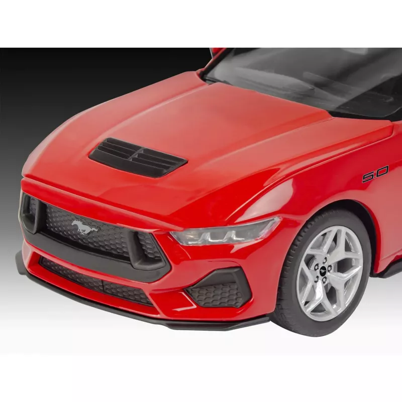 Revell 07743 2024 Ford Mustang GT Click-System 1:25 kit di montaggio in plastica