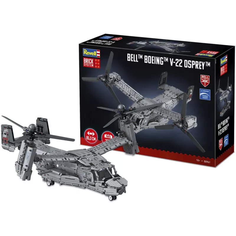 Revell Brick System - Bell Boeing V-22 Osprey giocattolo da costruzione (540 pezzi)