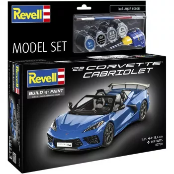 Revell Model Set Corvette C8 Cabriolet scala 1:25