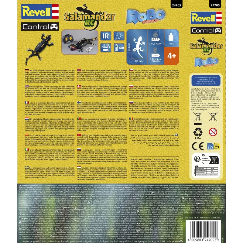 REVELL Robo Friends Salamander animale giocattolo radiocomandato