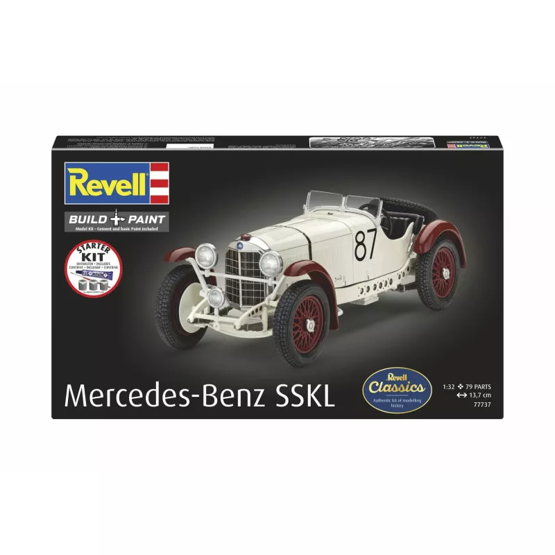 Revell Starter Kit Mercedes-Benz SSKL scala 1:32