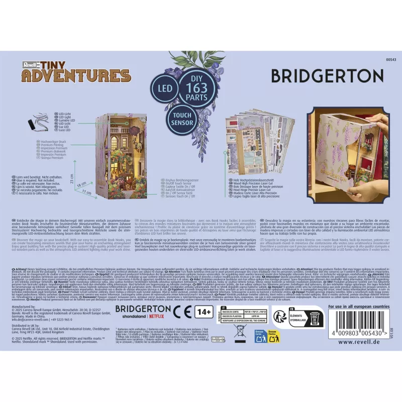 REVELL Tiny Adventures - Bridgerton Into the Light Set di figure da collezione