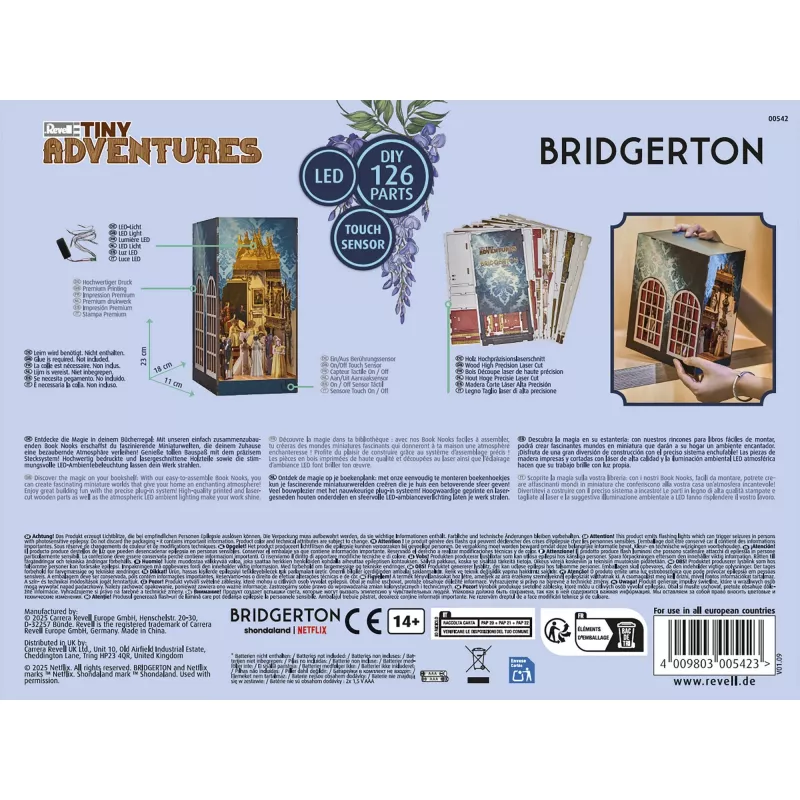 Revell Tiny Adventures - Bridgerton The Duke and I kit di modellismo diorama
