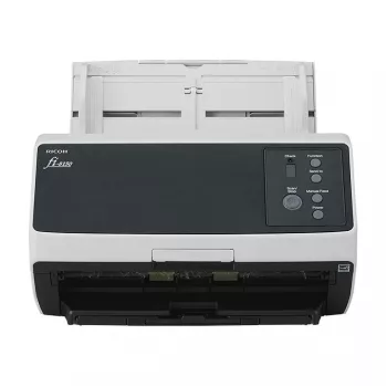 Ricoh fi-8150 scanner documenti duplex con ADF da 100 fogli, 50 ppm/100 ipm, USB 3.2 e Gigabit Ethernet, 600 dpi, Clear Image Capture