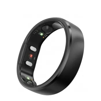 RINGCONN Gen2 Smart Ring Taglia 14 Nero (RCA-01-BK-14)