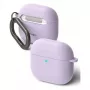 Ringke AirPods 4 Custodia in silicone lilla chiaro