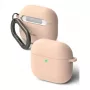 Ringke AirPods 4 custodia in silicone Pink Sand
