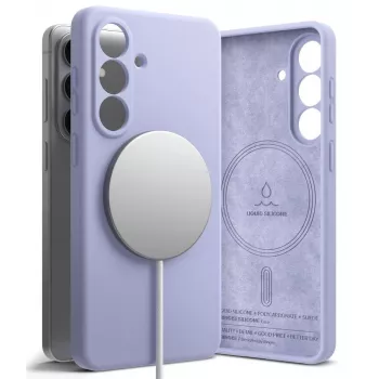Ringke Galaxy S26 Cover Silicone Magnetico Lavanda