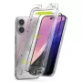 Ringke iPhone 15/16 Screen Protector Premium Easy Slide Vetro Temperato 9H con guida di installazione (confezione da 2) Trasparente