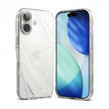 Ringke custodia iPhone 17 Air Glitter Clear