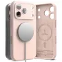Custodia in silicone magnetica Ringke per iPhone 17 Pro Pink Sand