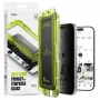Ringke Pellicola Protettiva per Display iPhone 17 Pro Premium Easy Slide Privacy Vetro Temperato 9H con Guida per l'Installazione (Confezione da 2) Trasparente